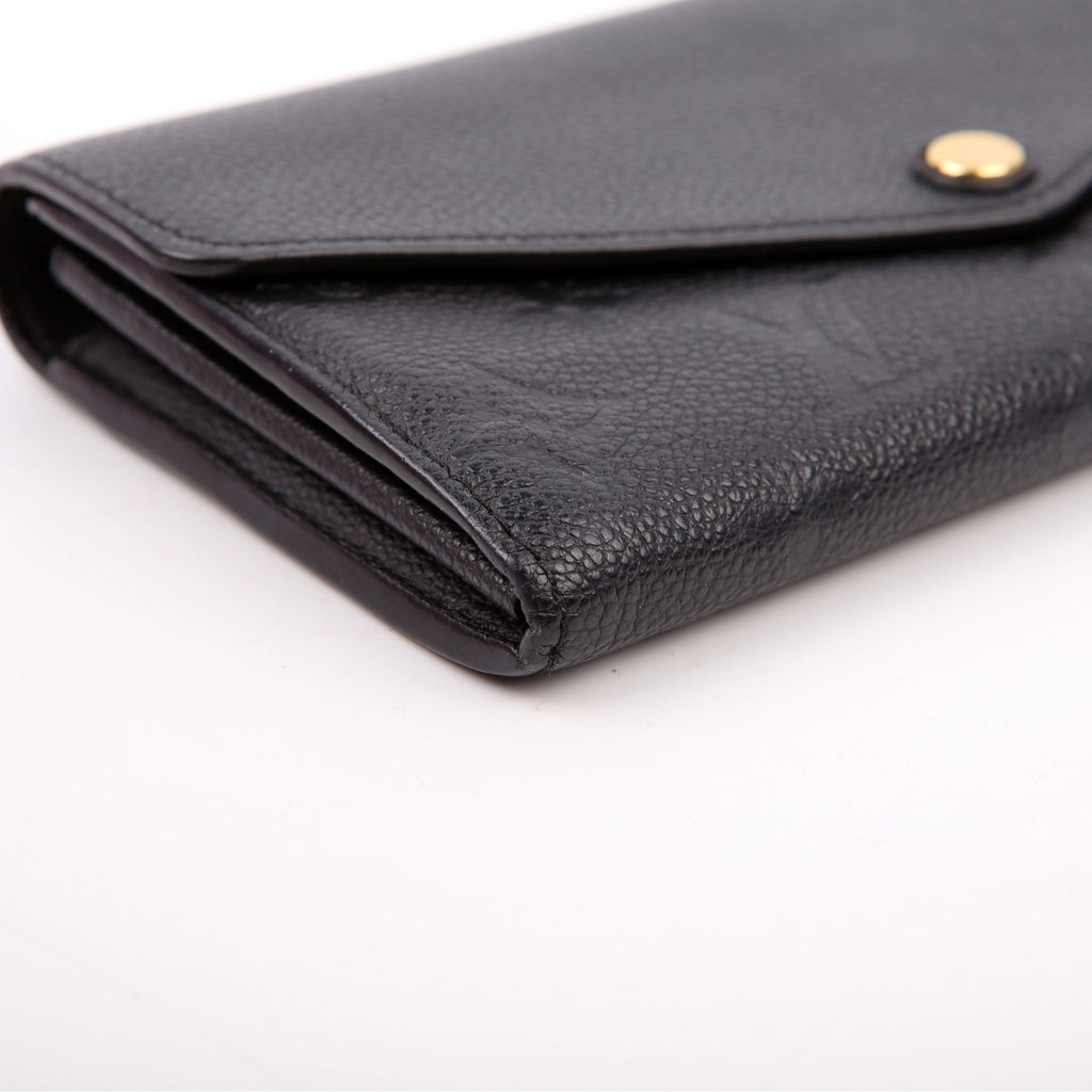 Sarah Wallet Empreinte Black
