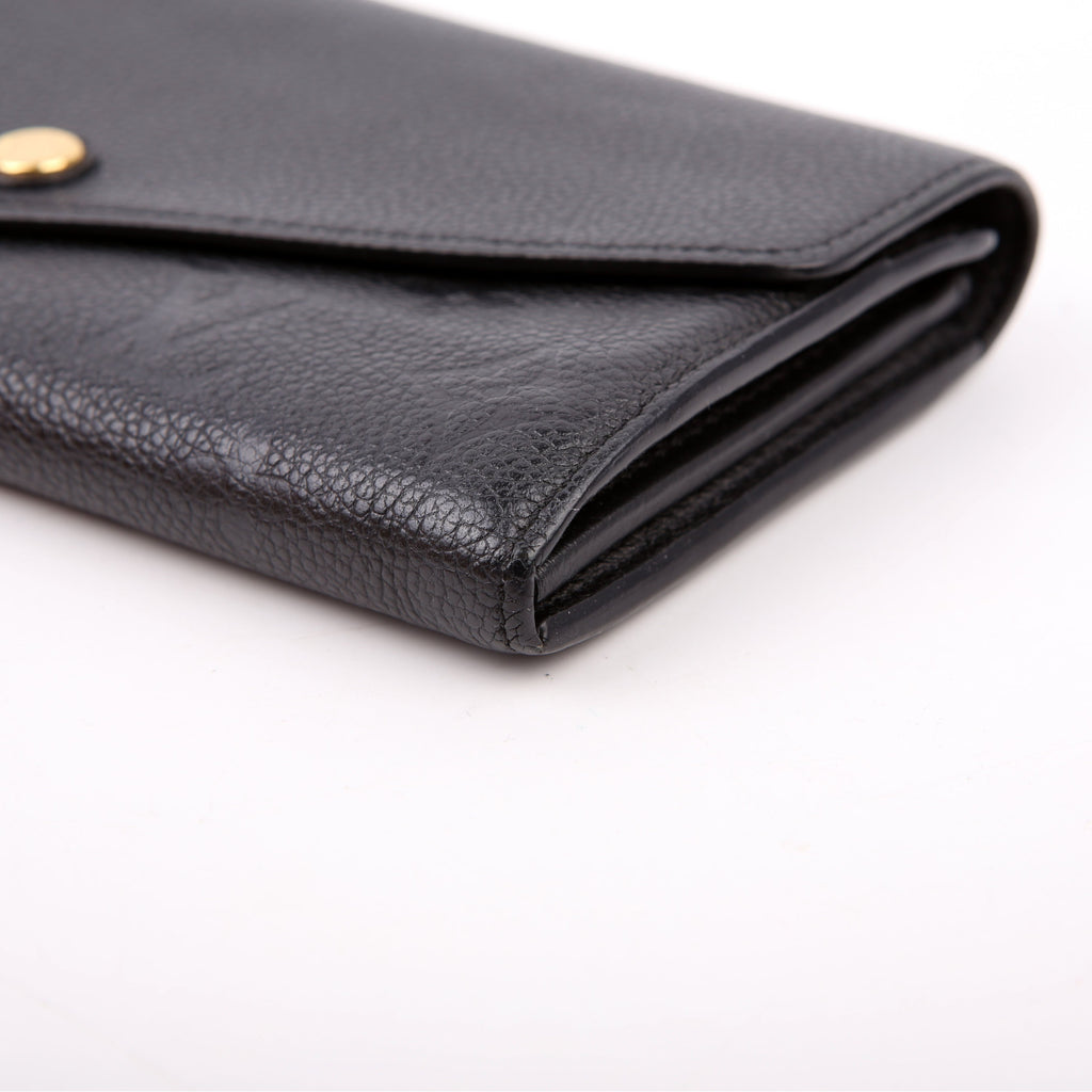 Sarah Wallet Empreinte Black
