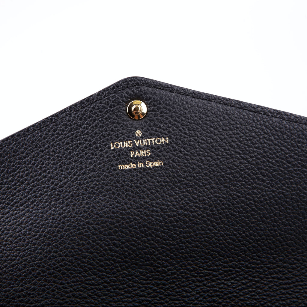 Sarah Wallet Empreinte Black
