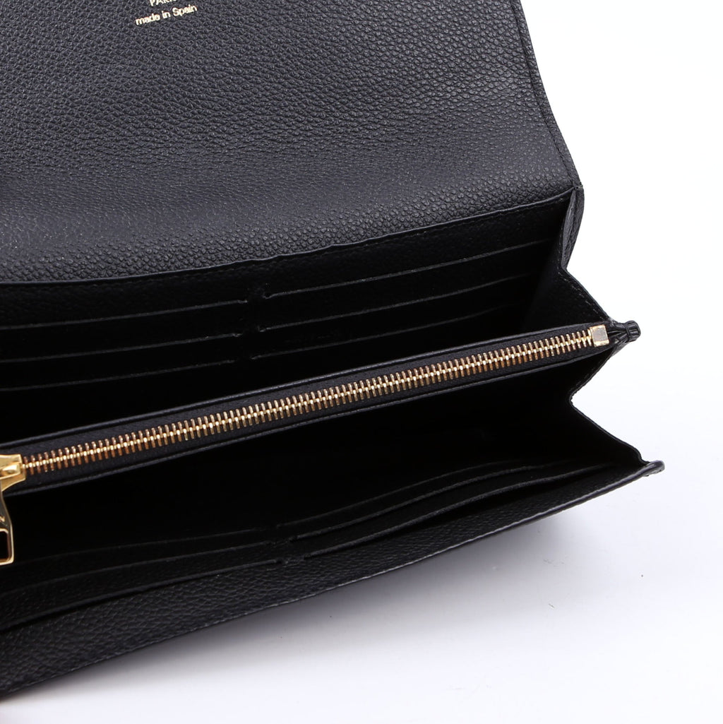 Sarah Wallet Empreinte Black
