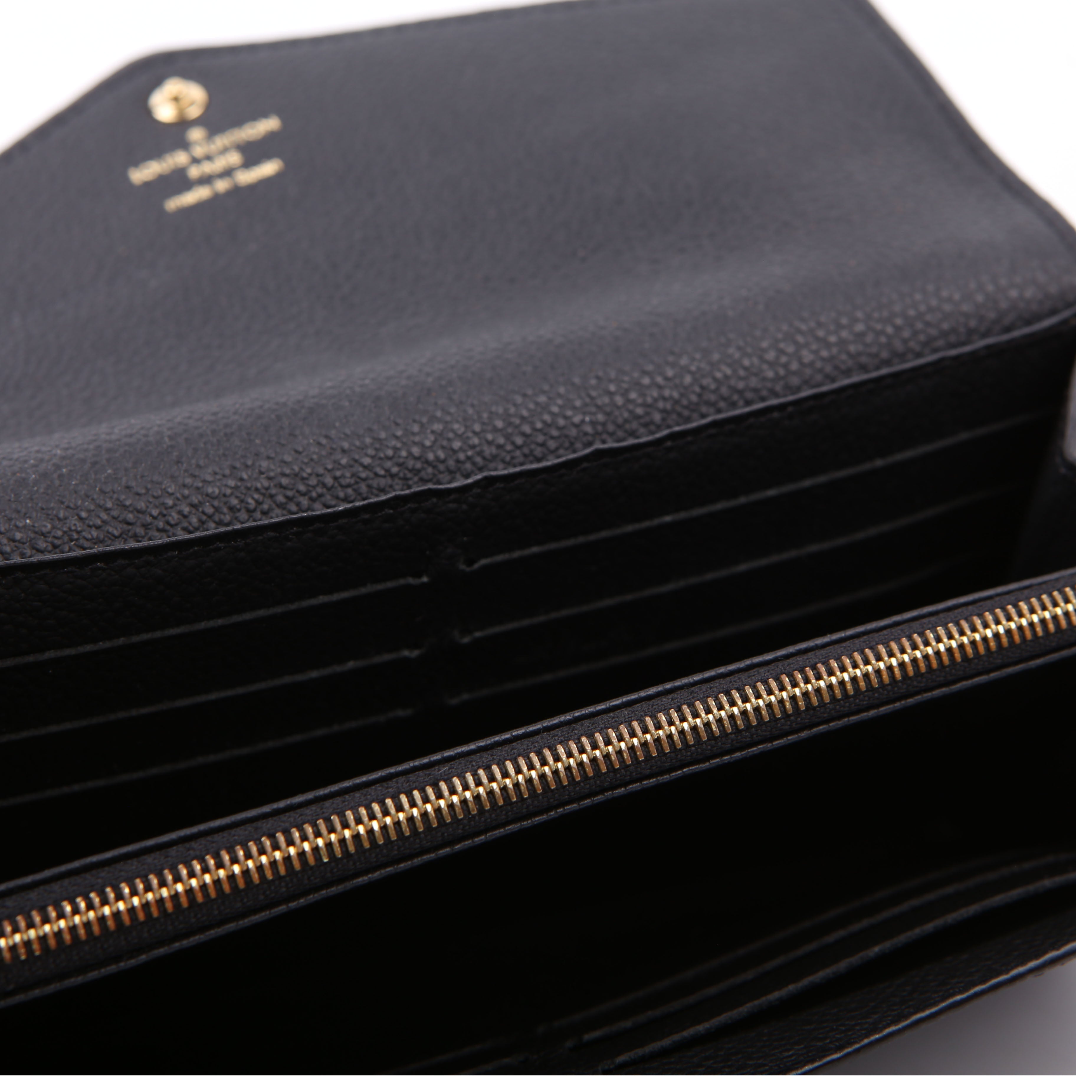 Sarah Wallet Empreinte Black