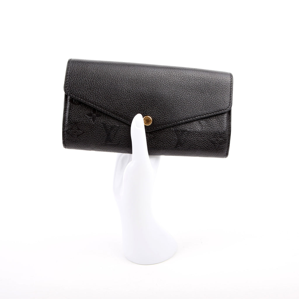 Sarah Wallet Empreinte Black