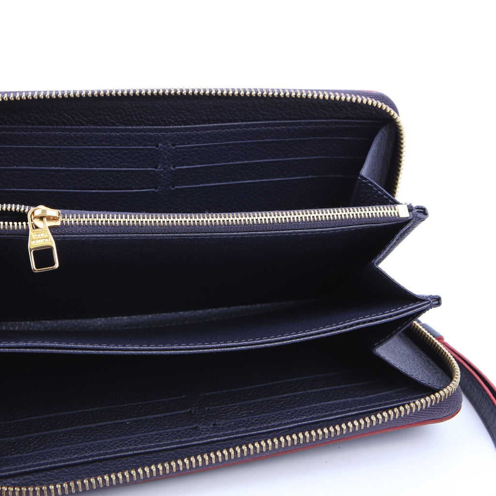 Zippy Wallet Empreinte Blue