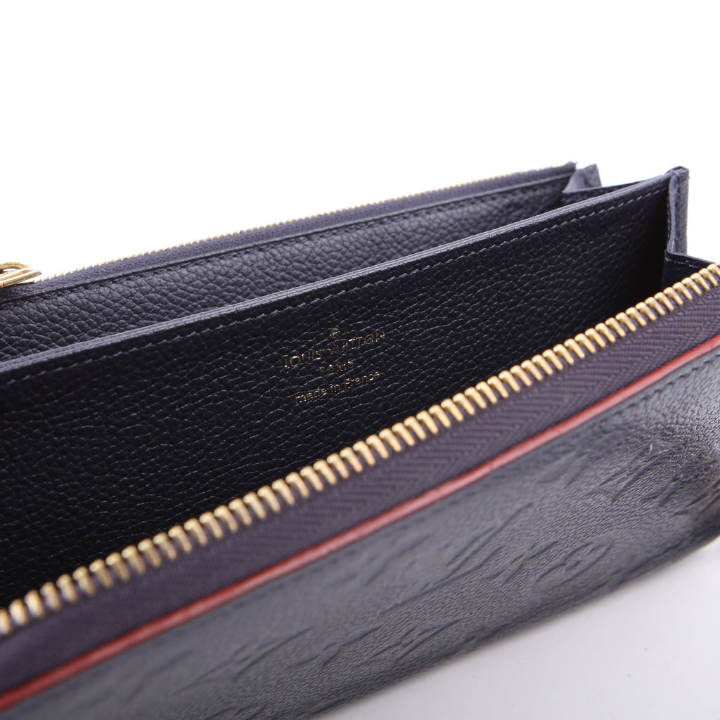 Zippy Wallet Empreinte Blue