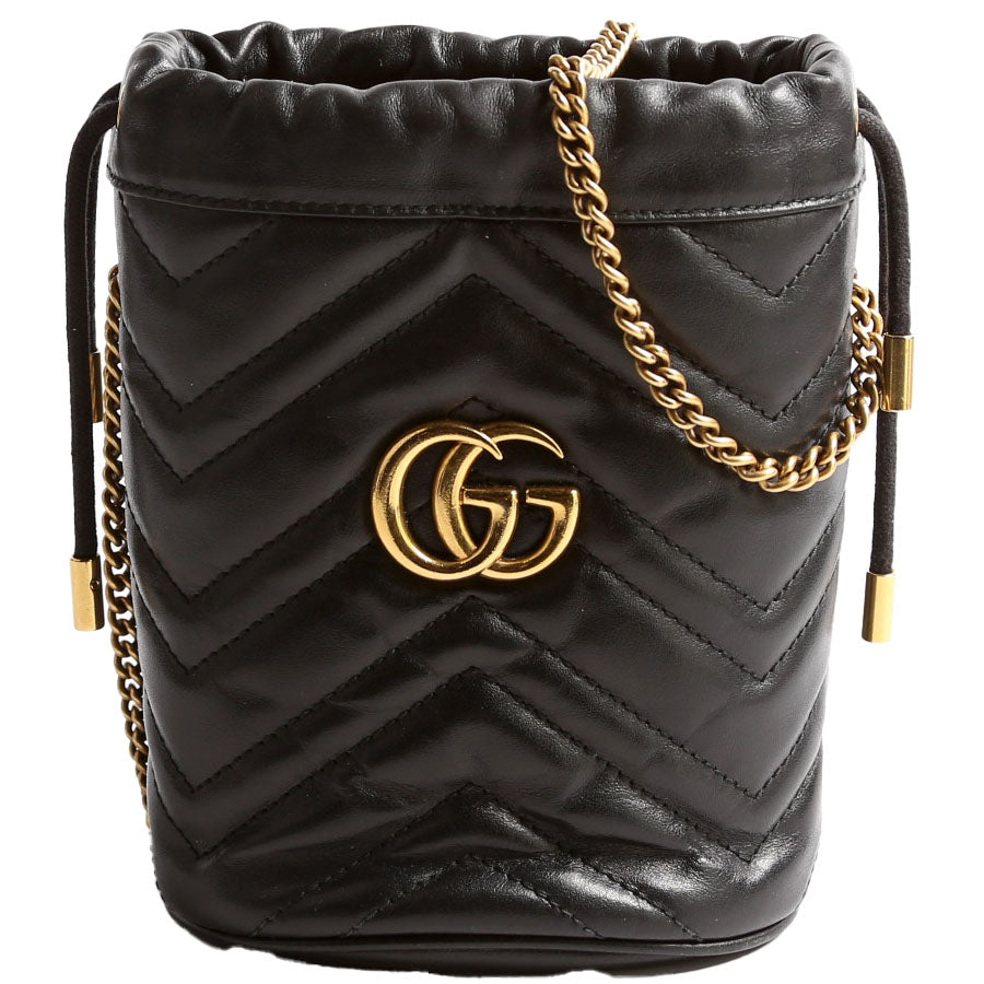 575163 Marmont Mini Bucket Black