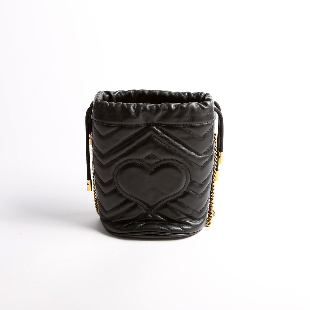 575163 Marmont Mini Bucket Black
