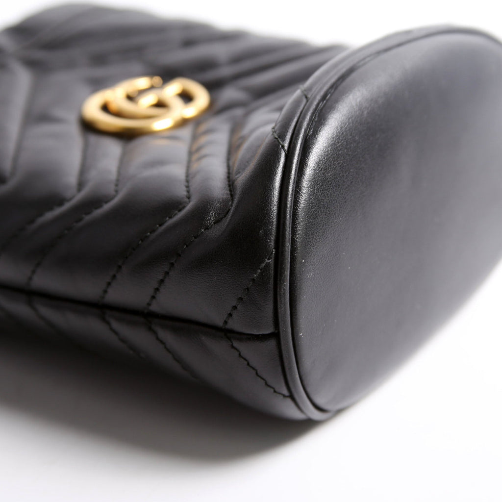 575163 Marmont Mini Bucket Black