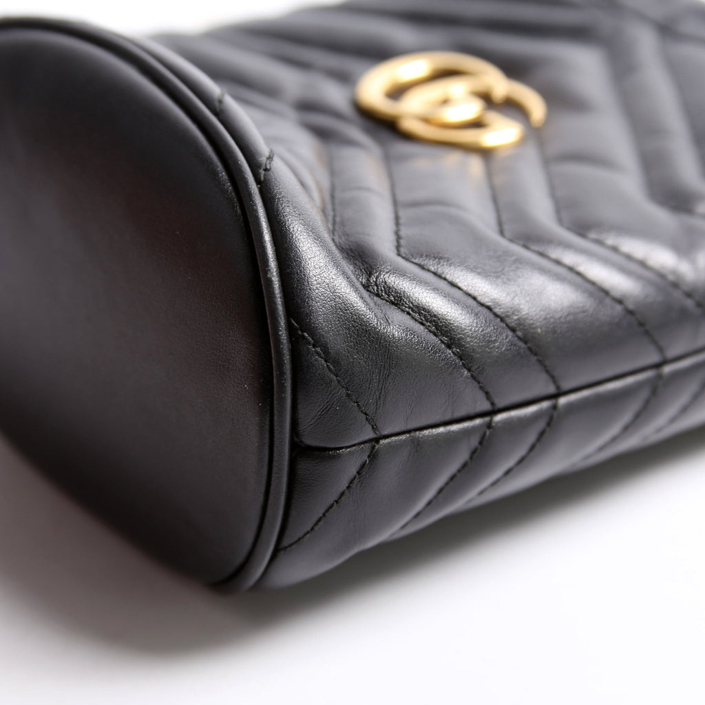 575163 Marmont Mini Bucket Black