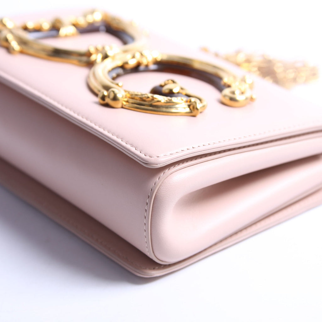 DG Girls Shoulder Bag Nappa Leather Pink
