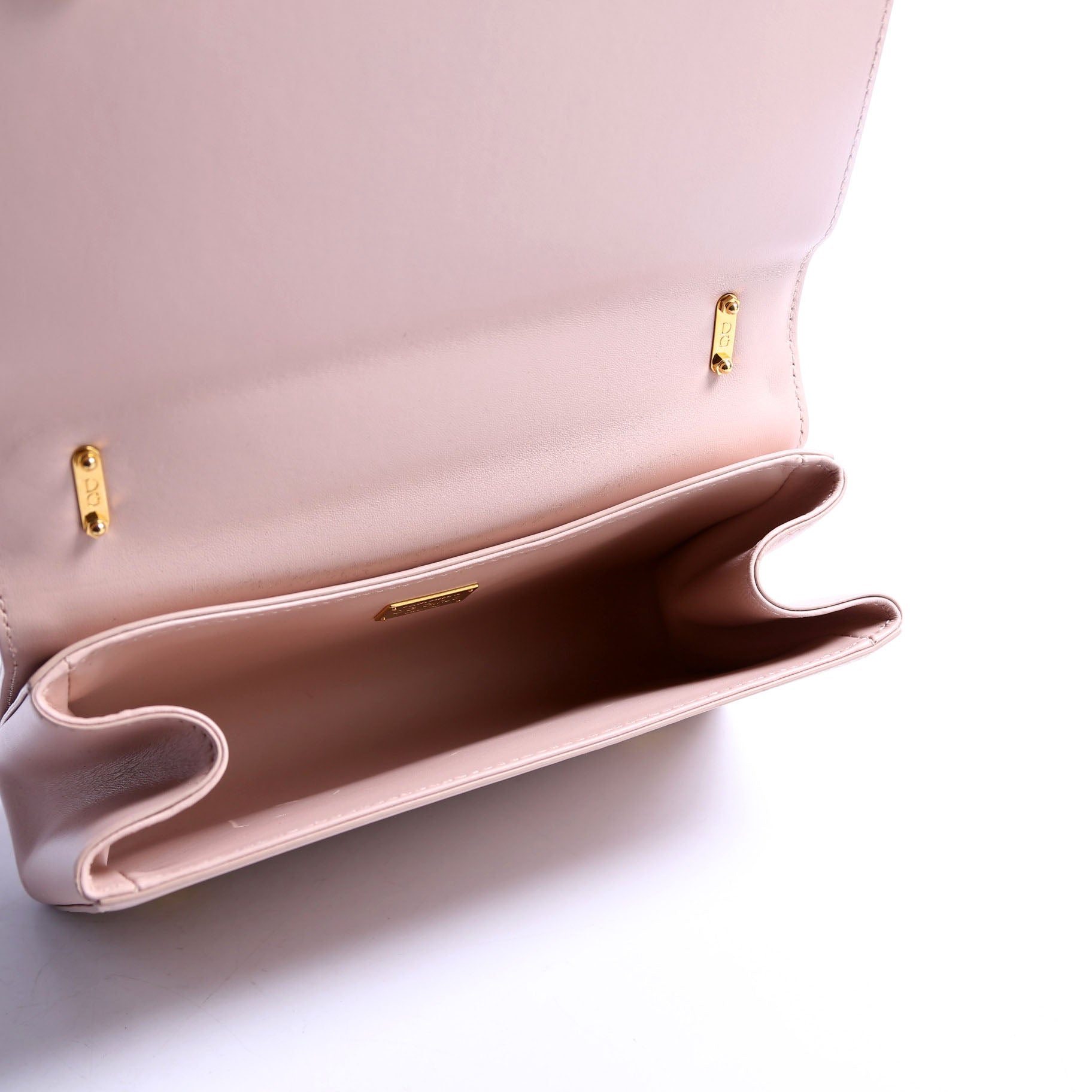 DG Girls Shoulder Bag Nappa Leather Pink