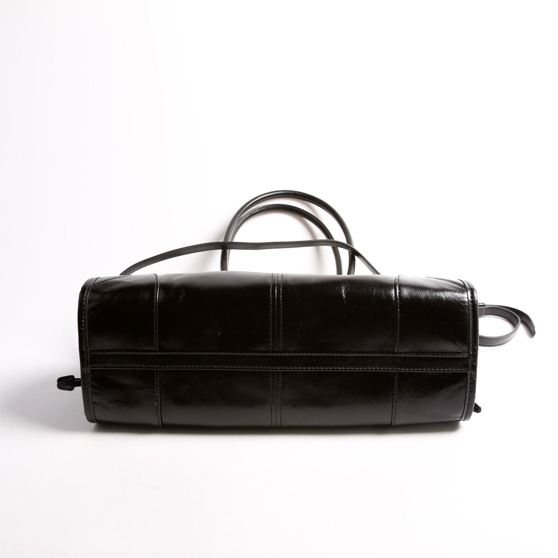 1BA426 Bonnie Medium Calfskin Shoulder Bag Black