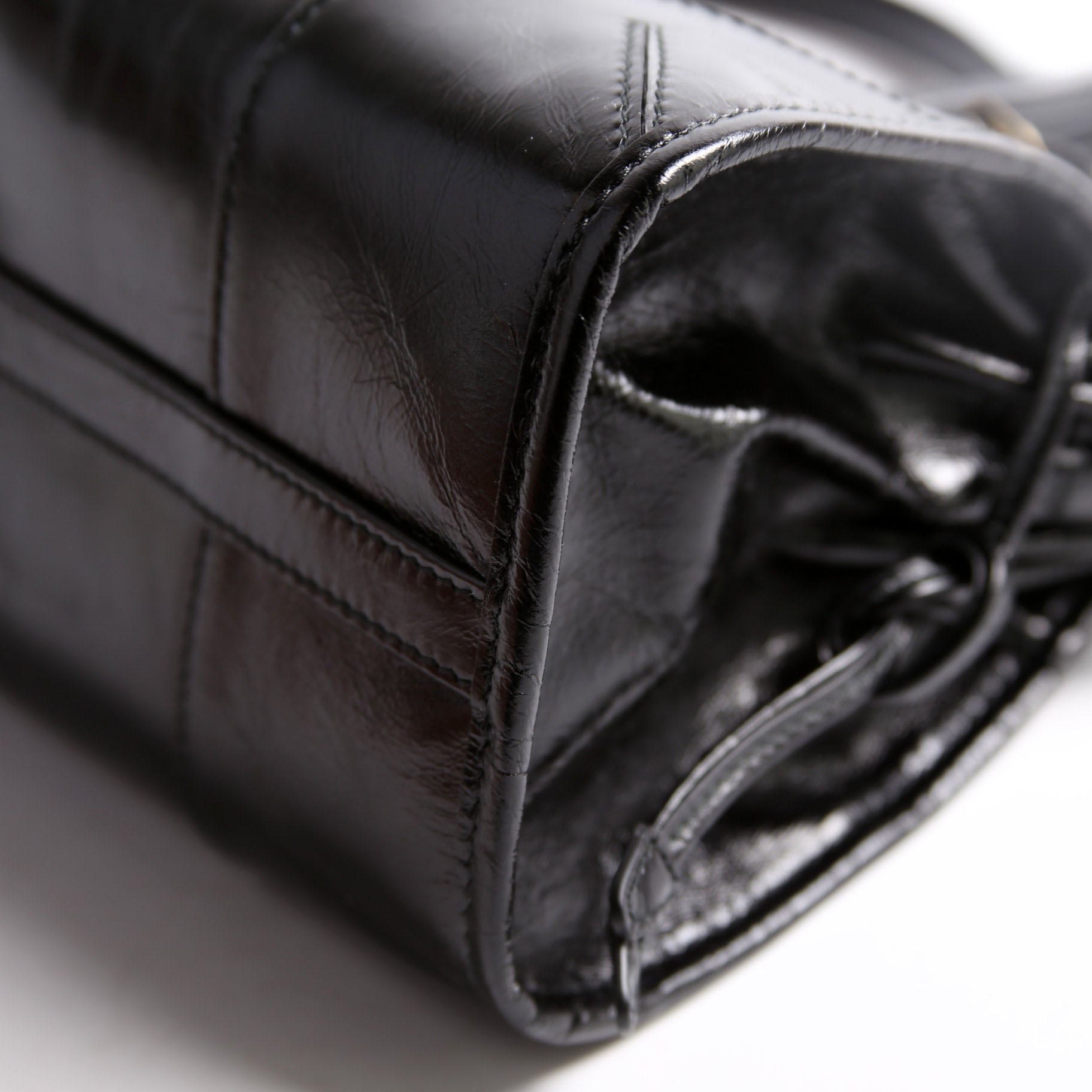 1BA426 Bonnie Medium Calfskin Shoulder Bag Black