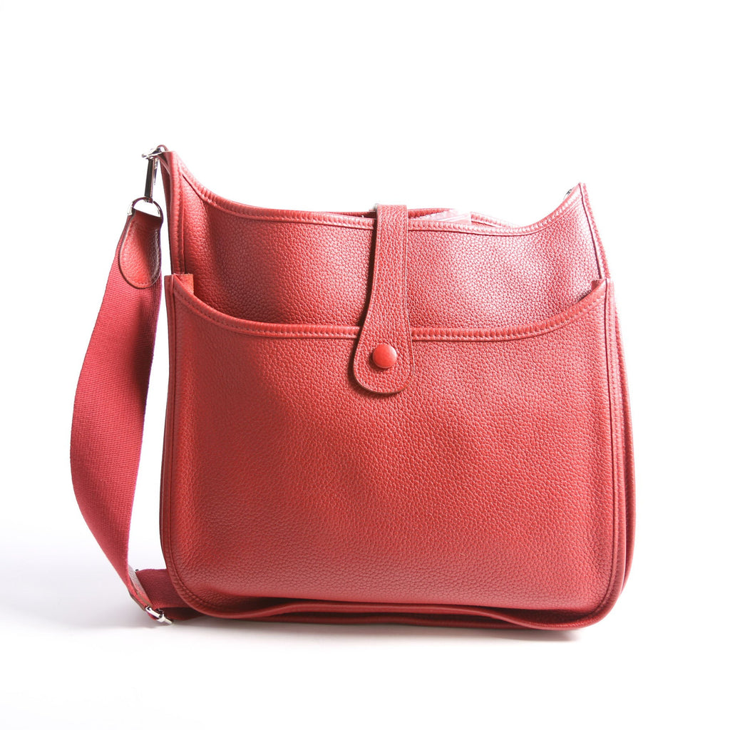 Hermes Evelyne III GM Red