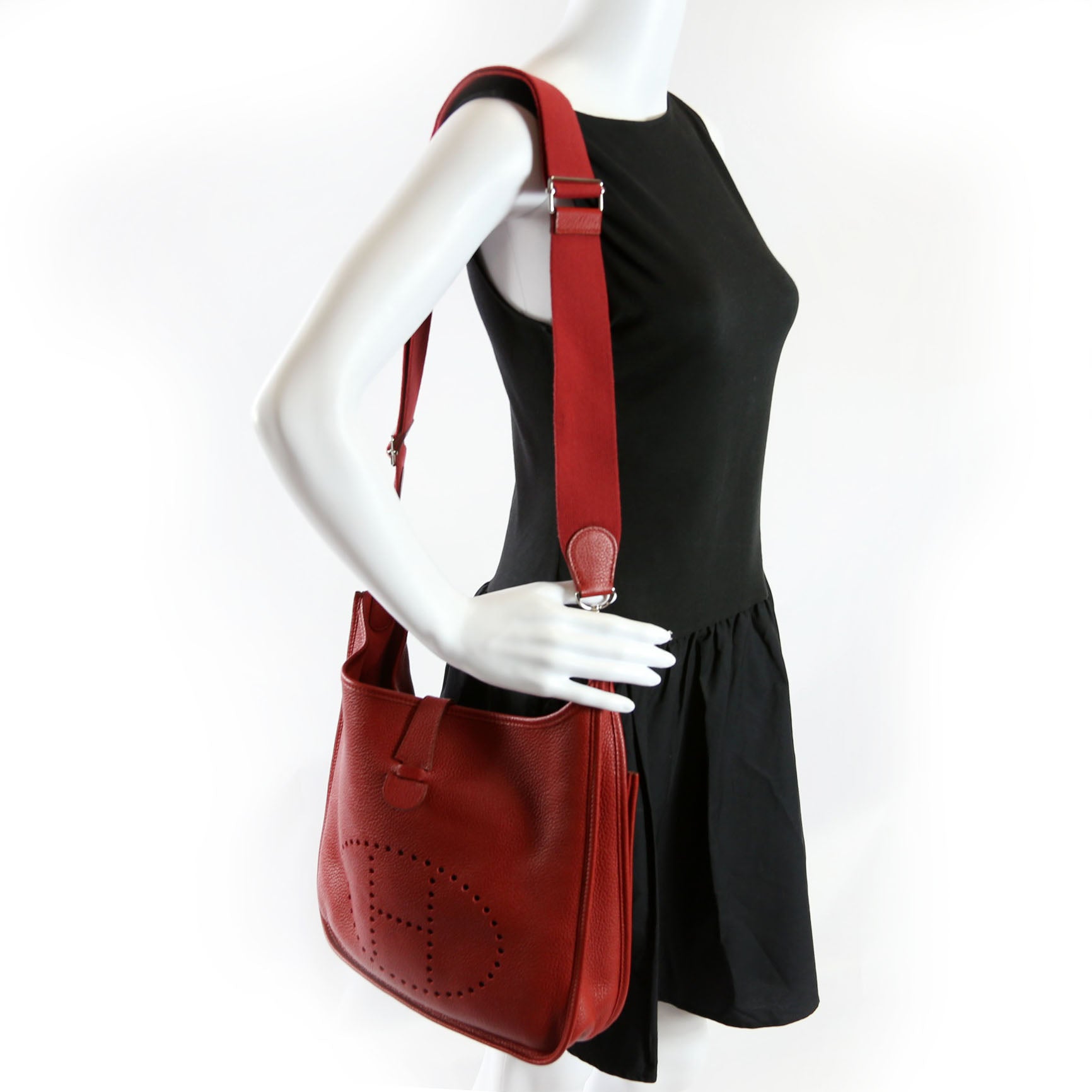 Hermes Evelyne III GM Red