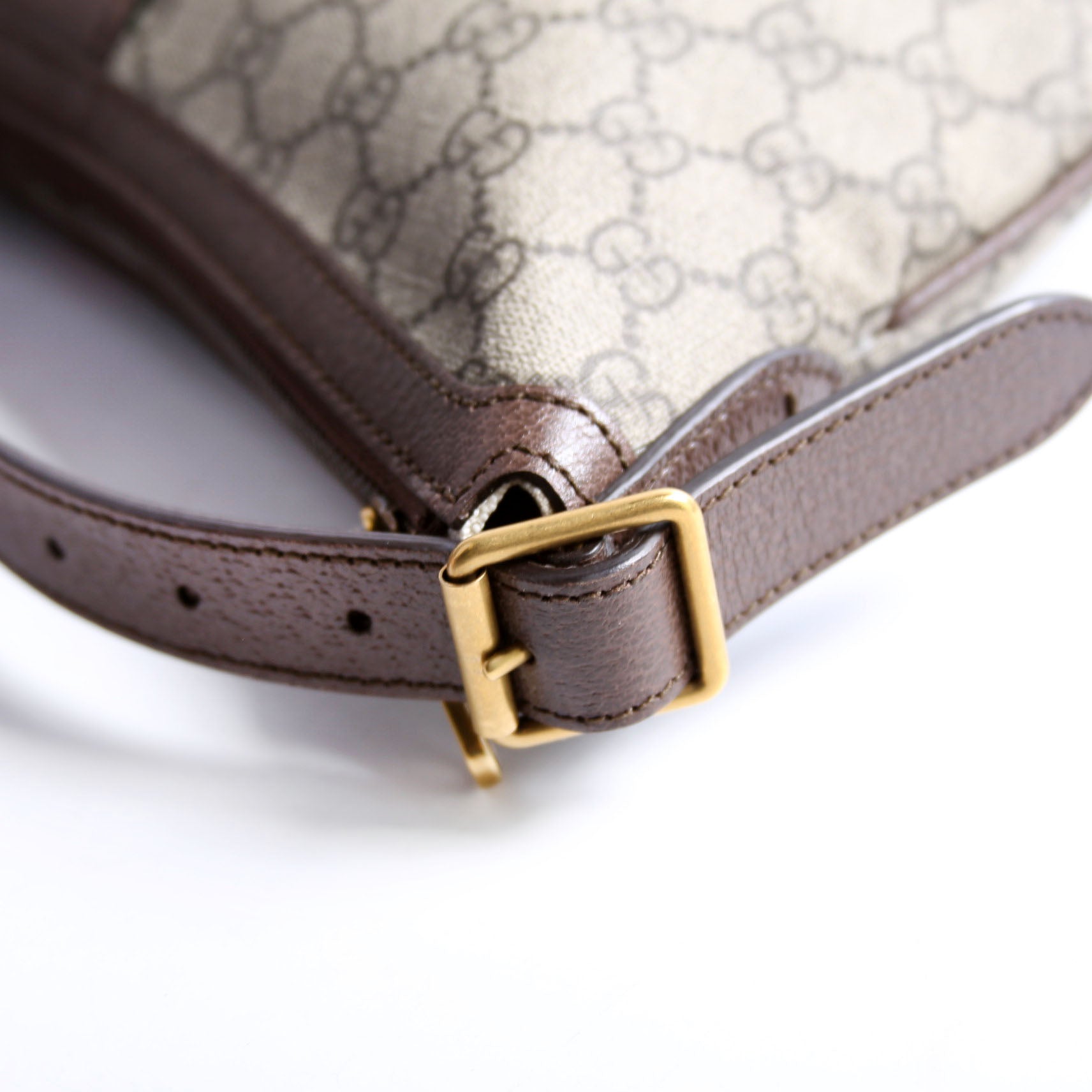 Gucci 598125 Ophidia GG Supreme Small Shoulder Bag Brown