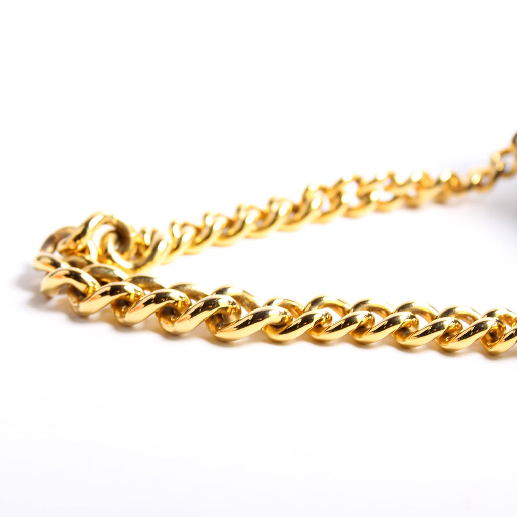Micro Vanitas Patent Shoulder Black/Gold