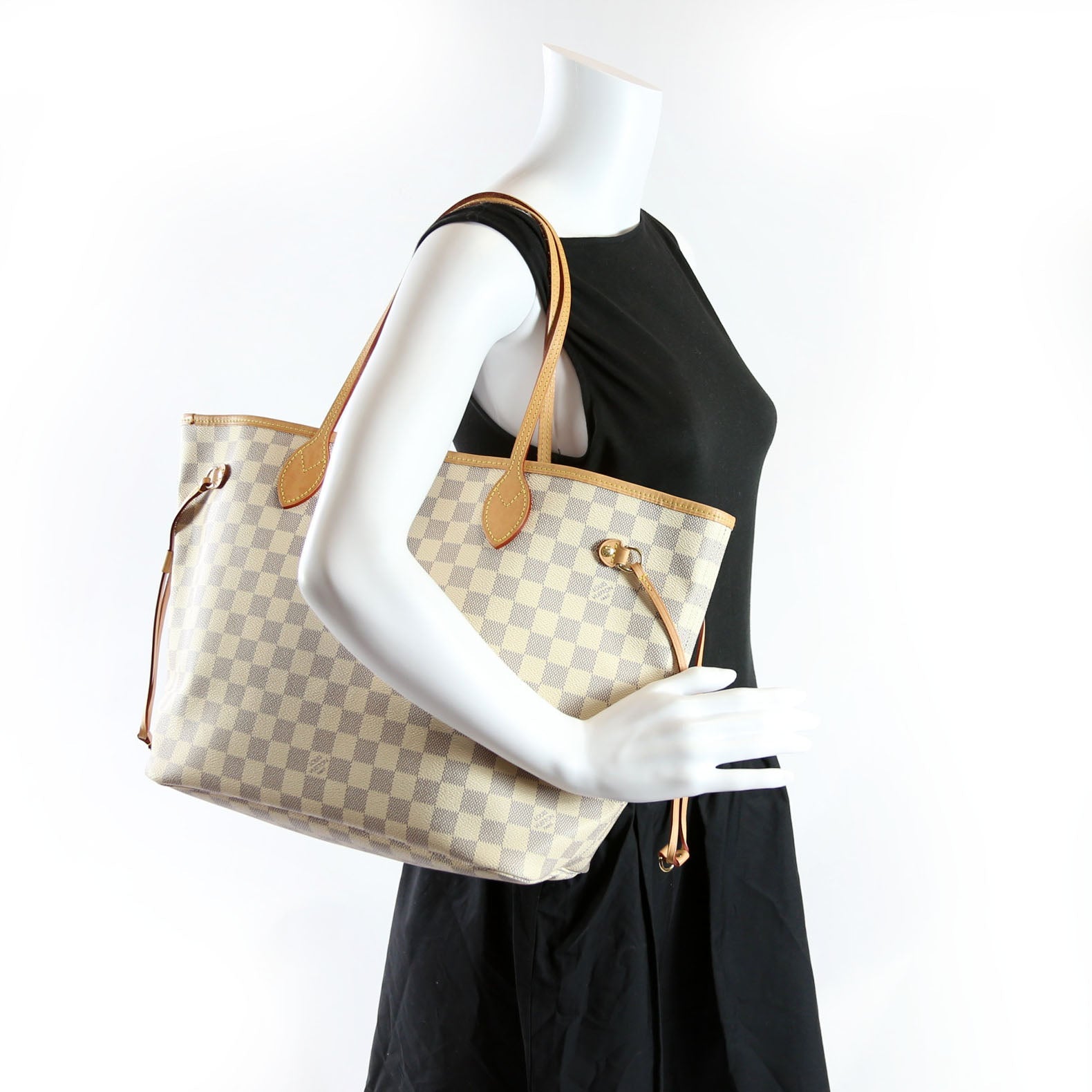 Neverfull W/Wallet MM Azur