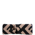 FF Wool Headband Brown/Black