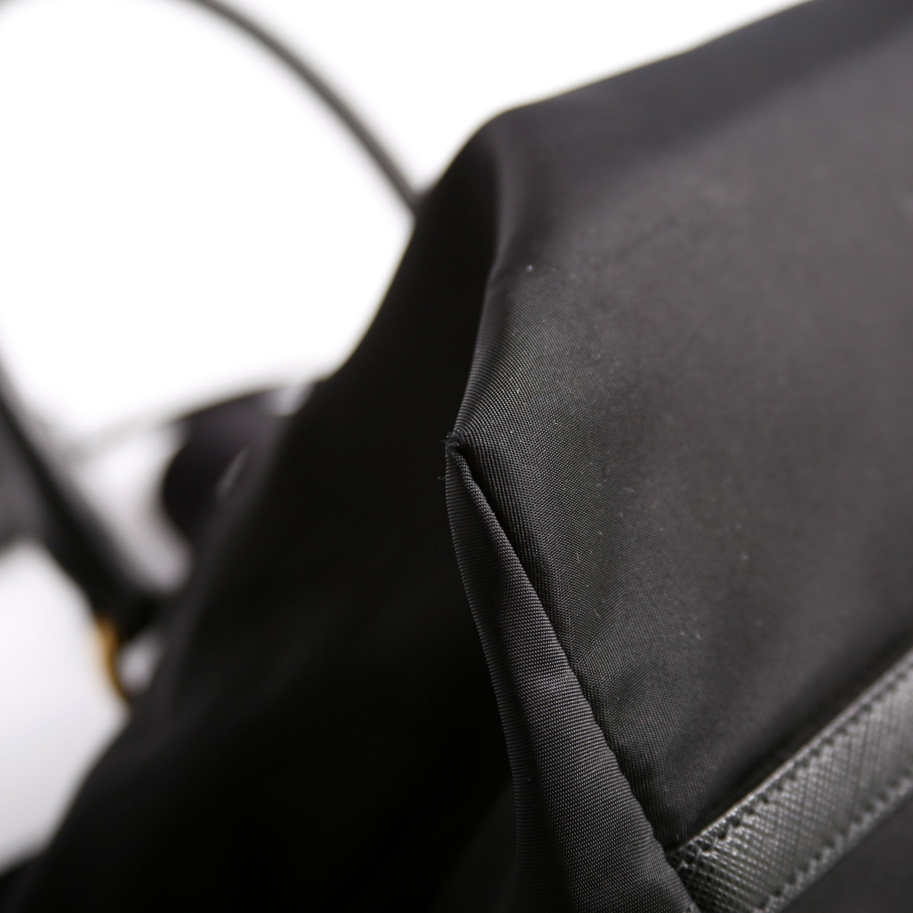 1BA104 Nylon Satchel Black