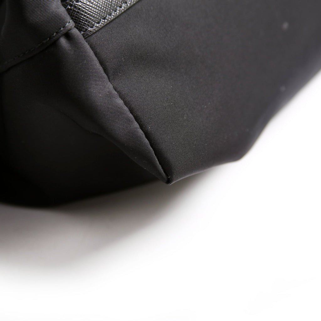 1BA104 Nylon Satchel Black