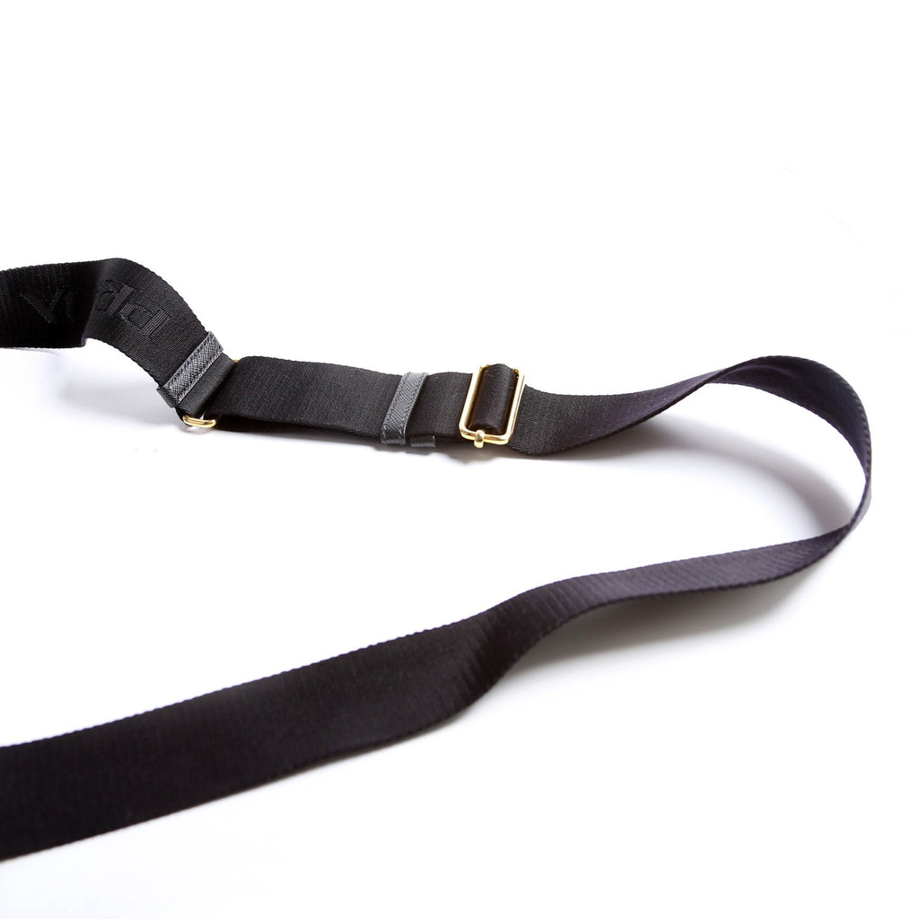 1BA104 Nylon Satchel Black