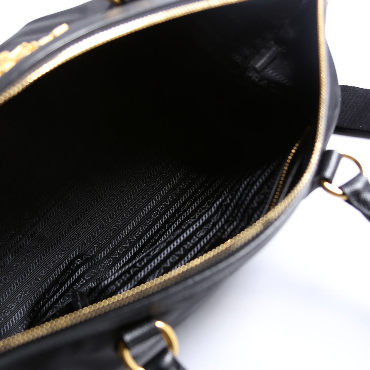 1BA104 Nylon Satchel Black