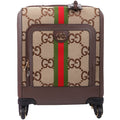 Gucci 693646 Jumbo GG Small Savoy Cabin Trolley Brown