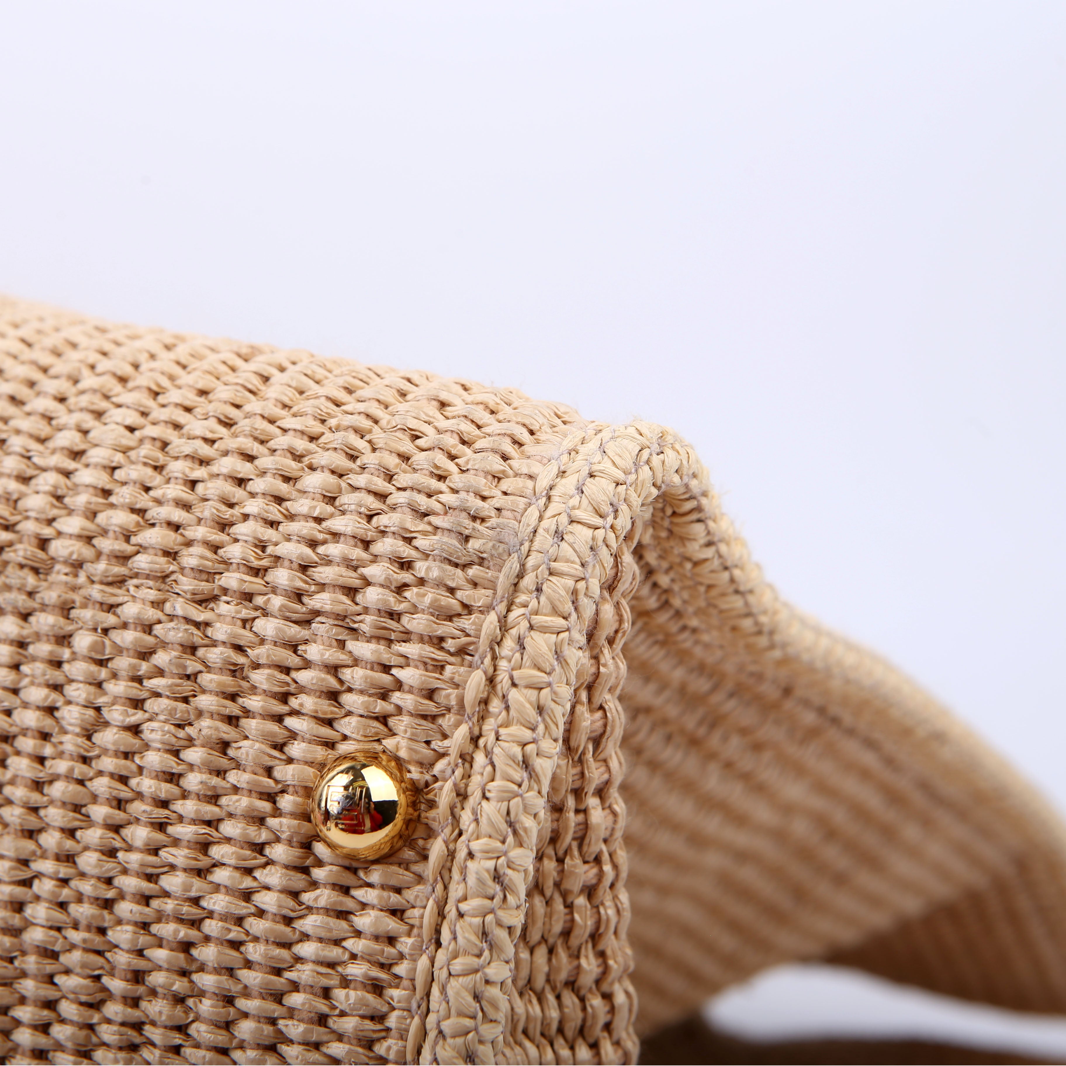 Sunshine Shopper Medium Straw Tan