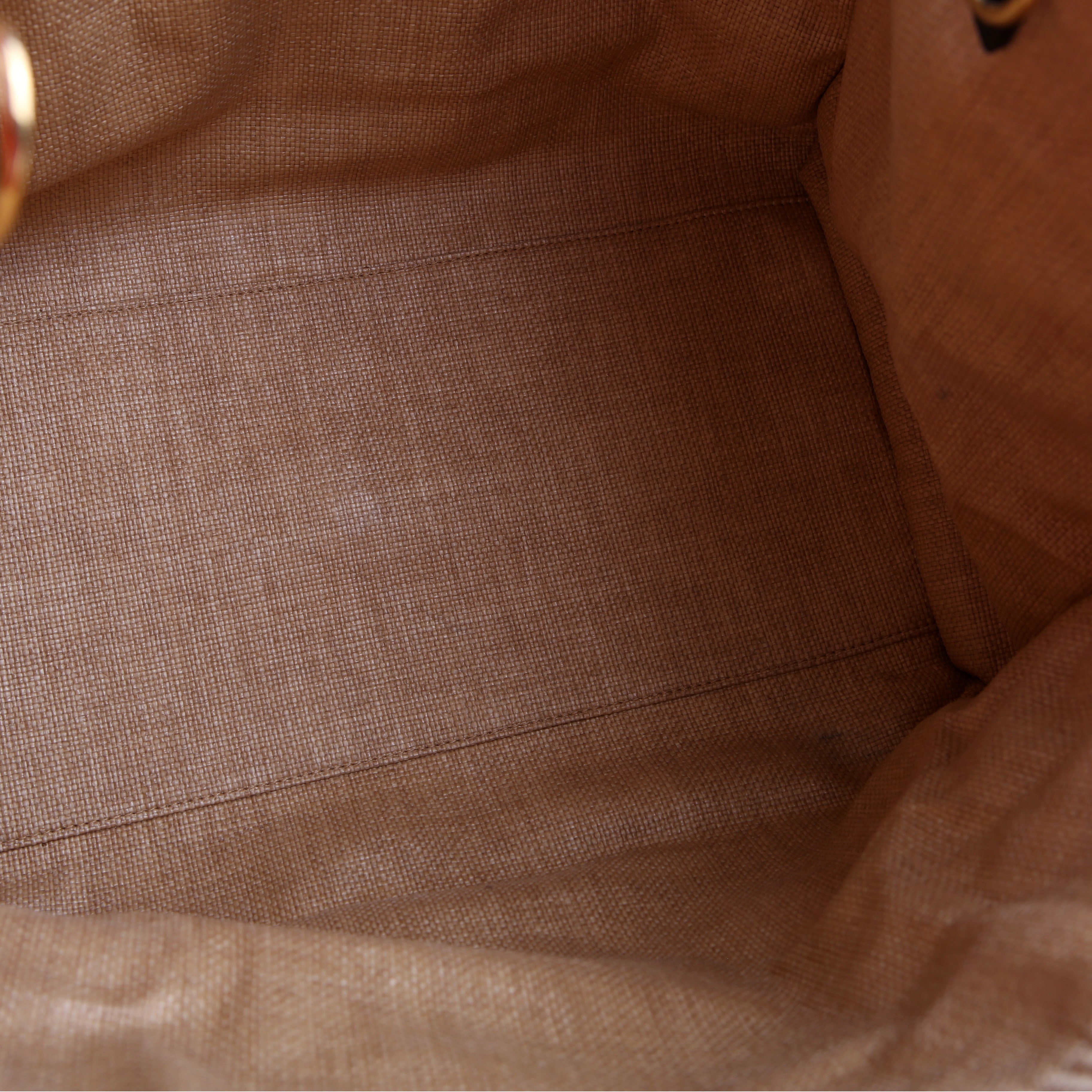 Sunshine Shopper Medium Straw Tan