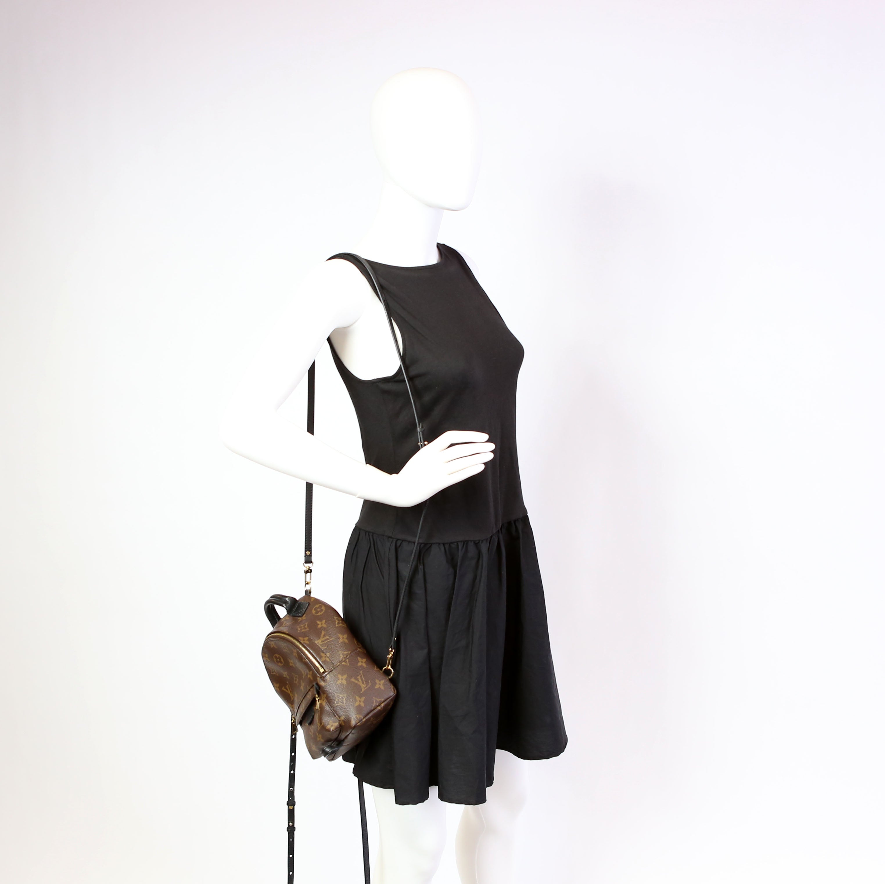Palm Springs Mini Monogram Black
