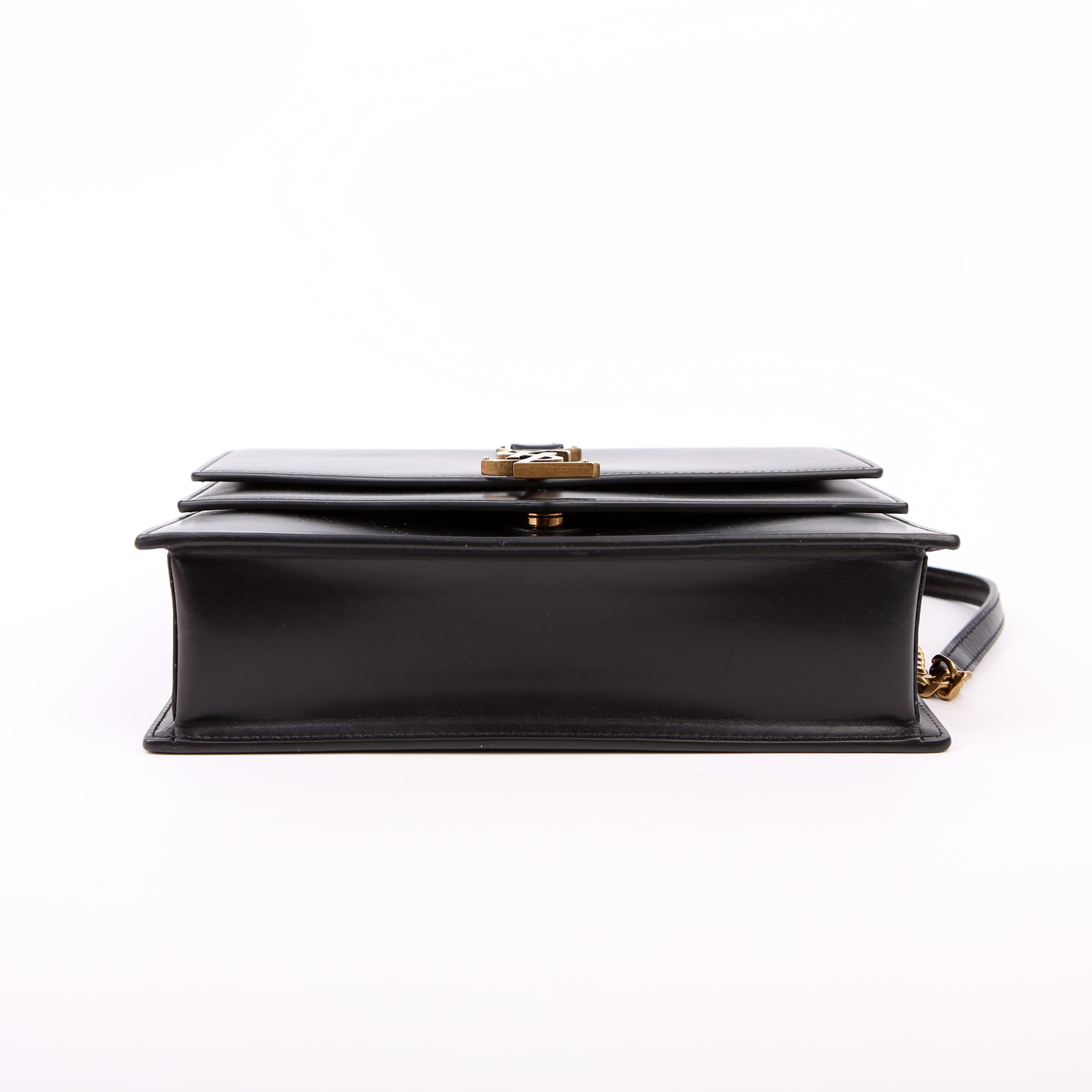Sulpice Medium Leather Black