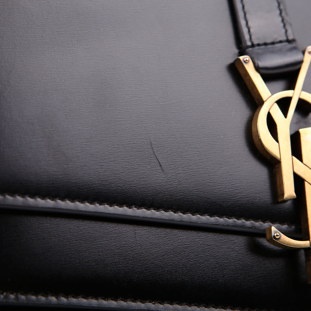 Sulpice Medium Leather Black