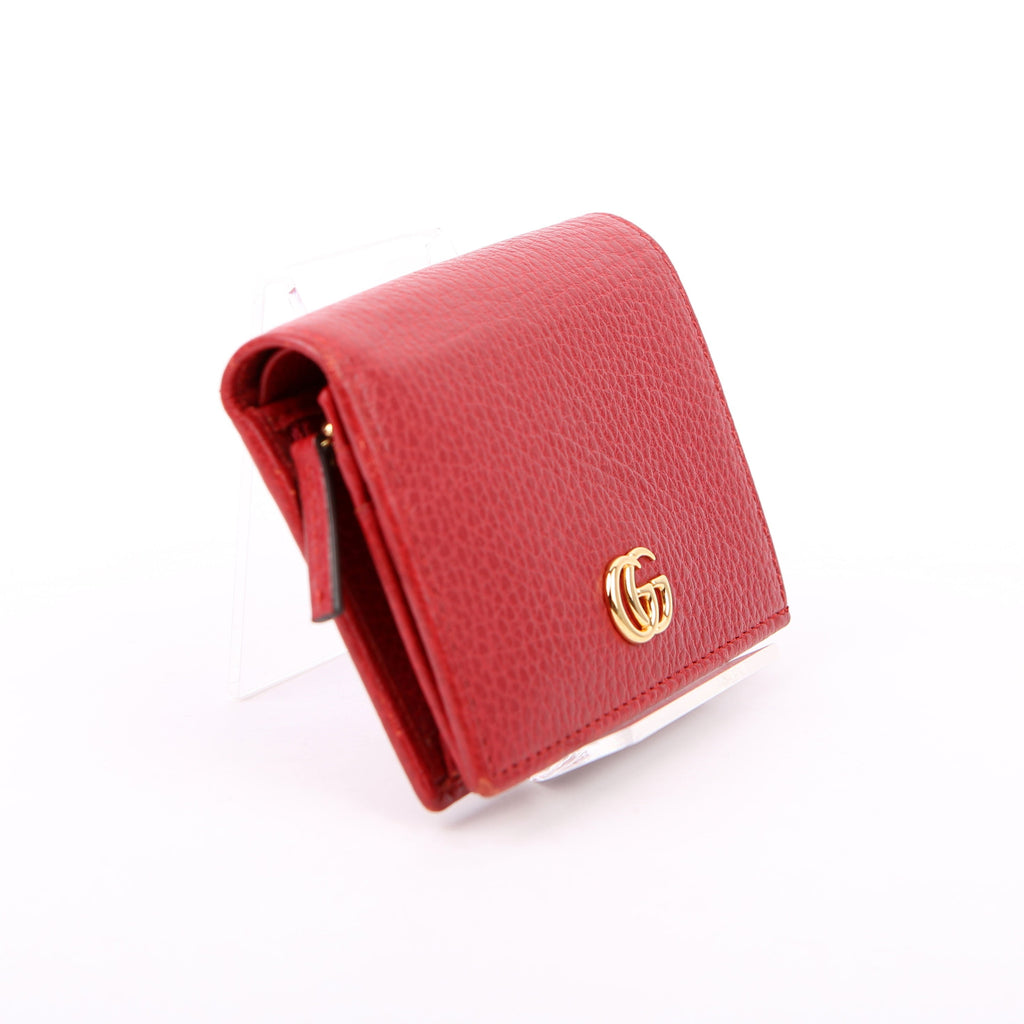 456126 GG Marmont Card Case Red