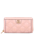 Gucci 723784 GG Matelasse Long Wallet Nude