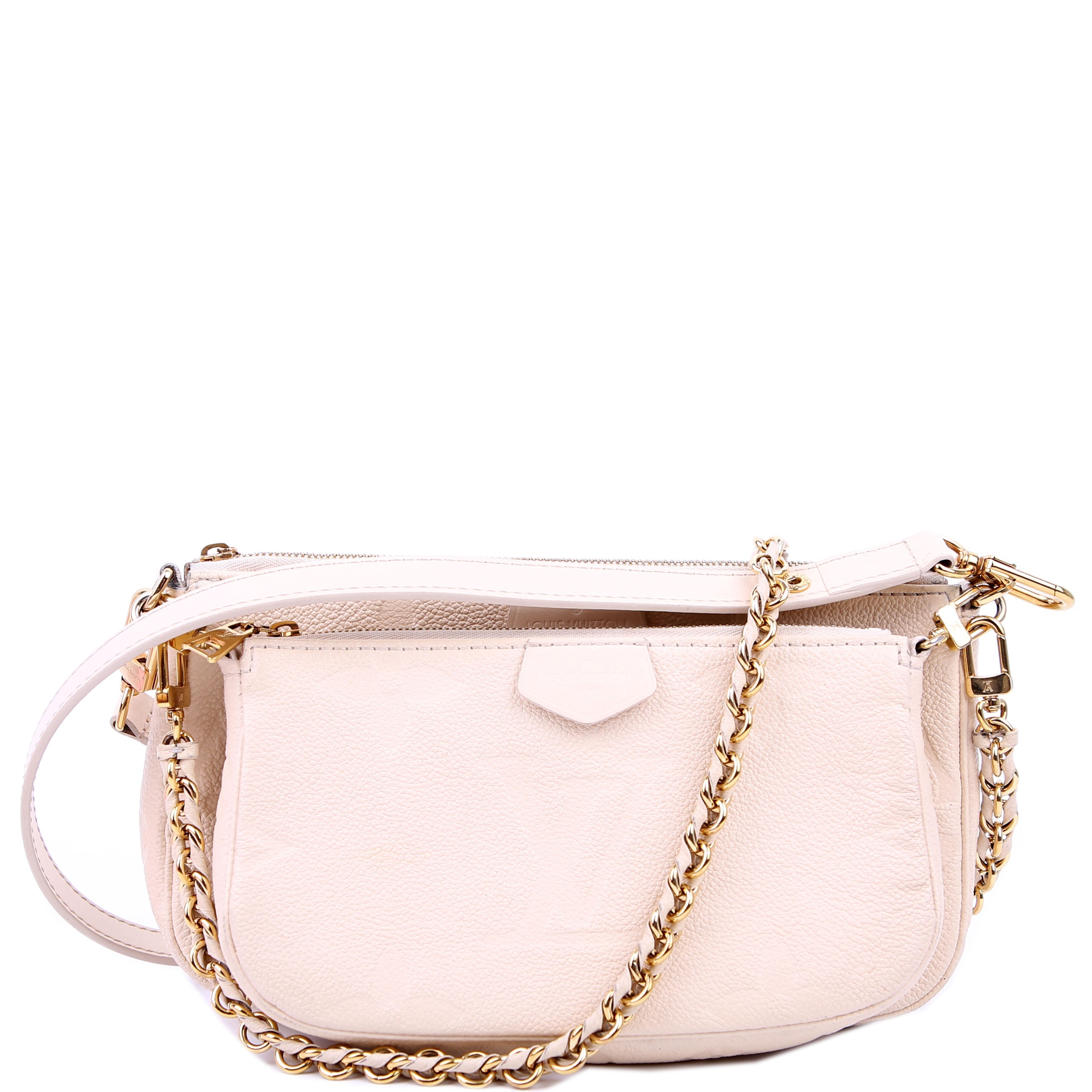 Multi Pochette Empreinte White