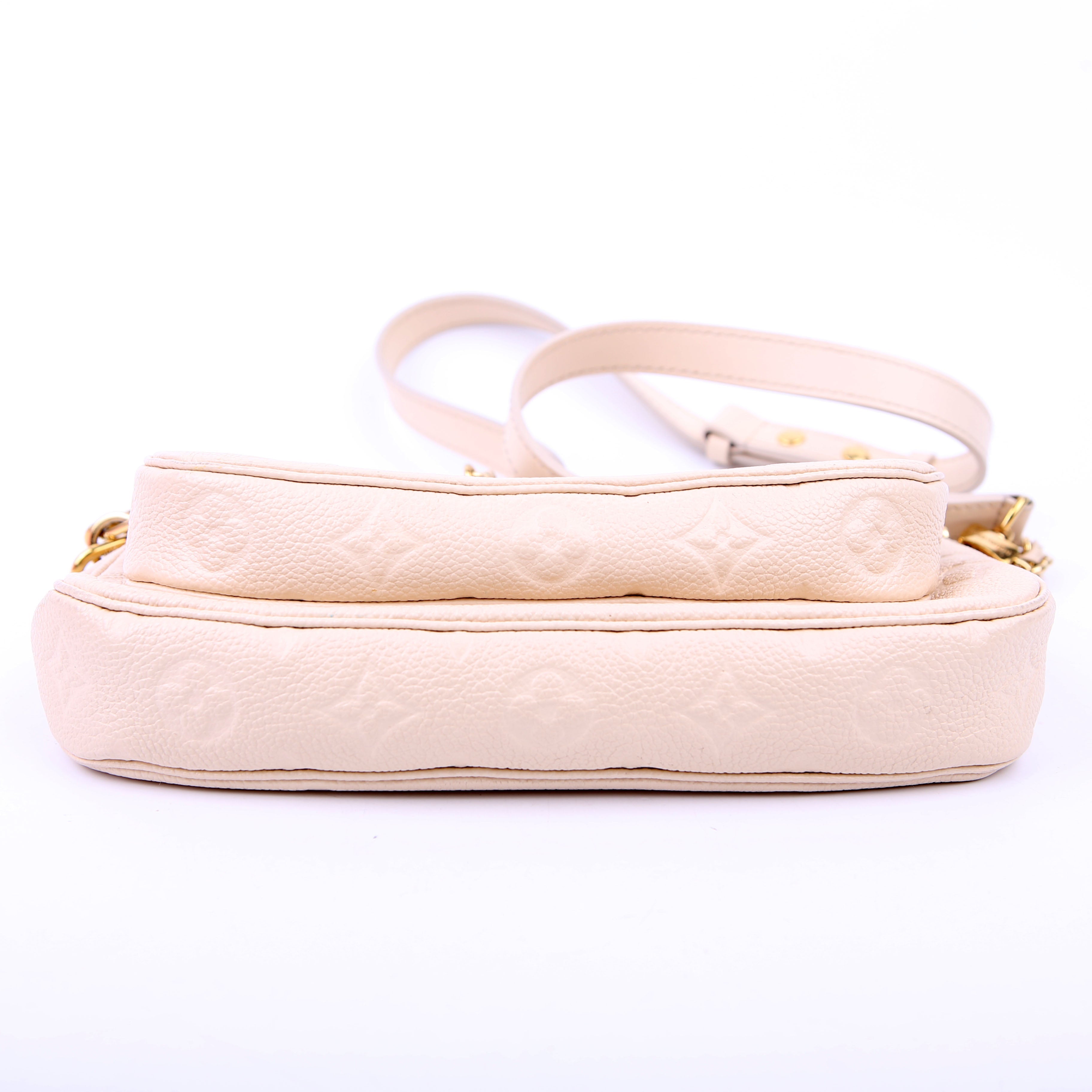 Multi Pochette Empreinte White