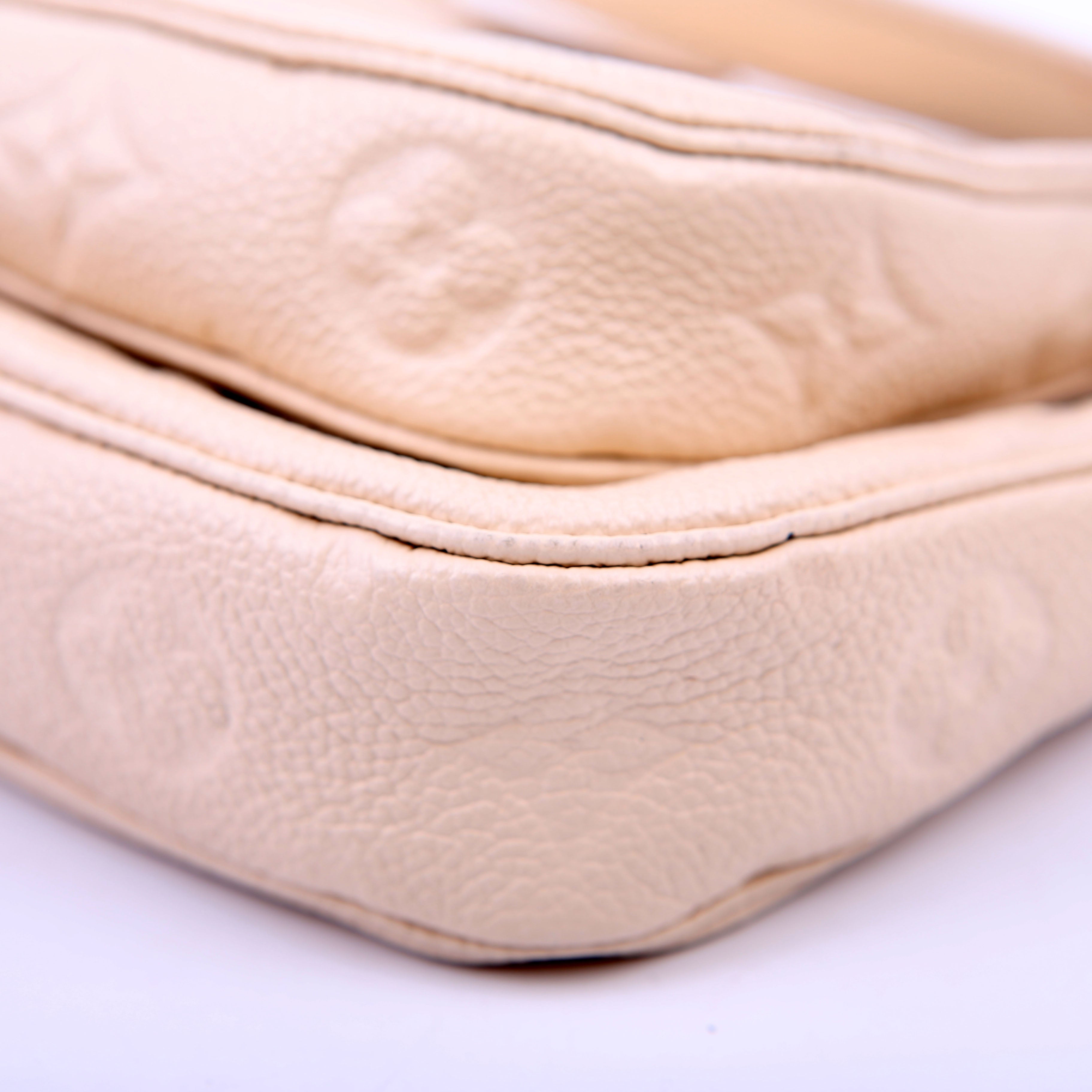 Multi Pochette Empreinte White