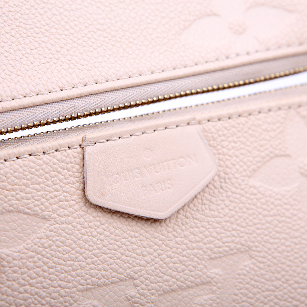 Multi Pochette Empreinte White
