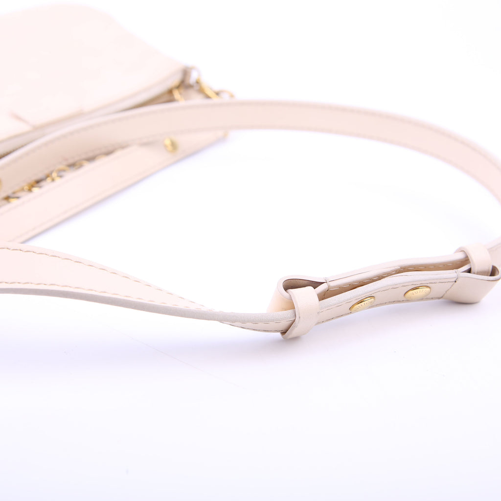 Multi Pochette Empreinte White