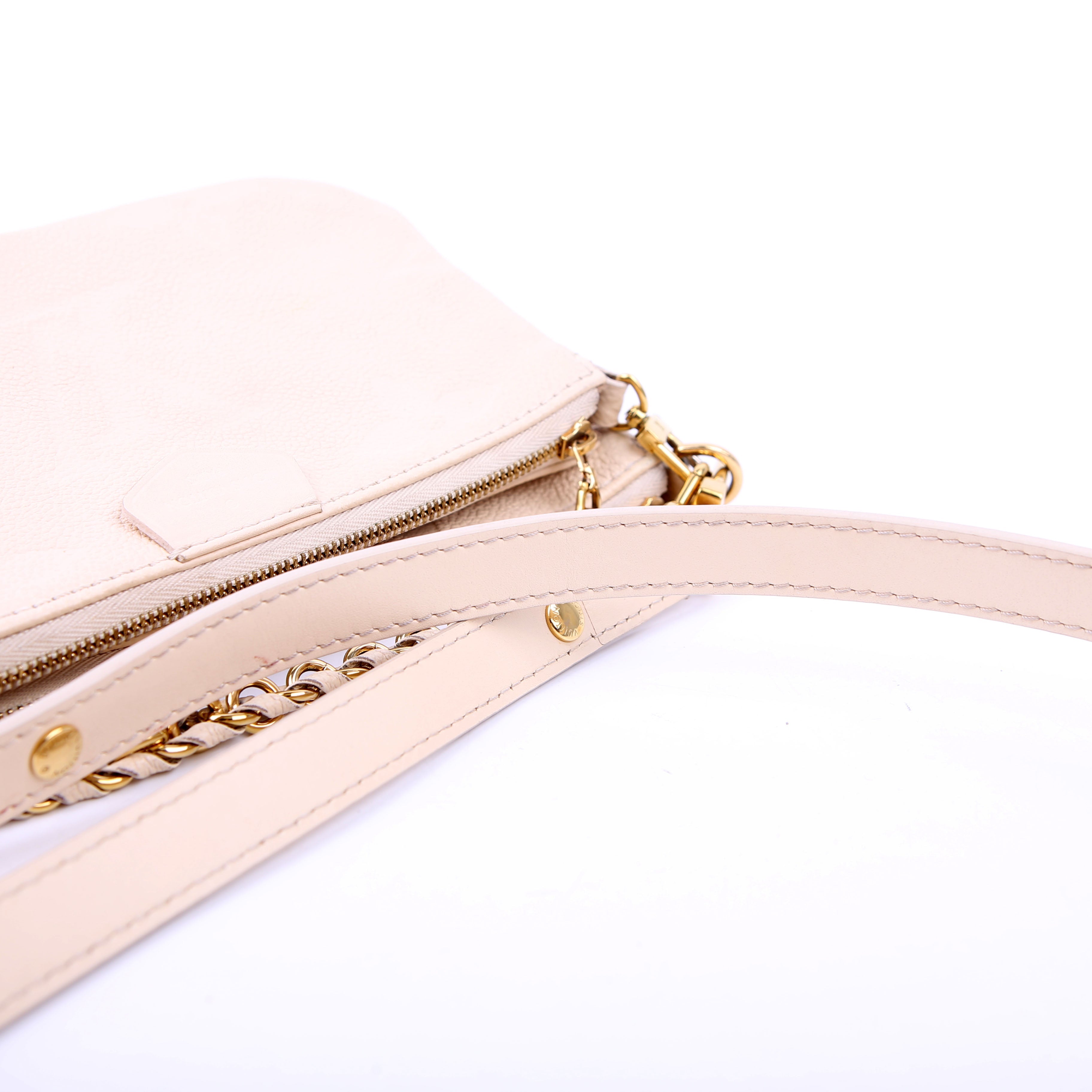 Multi Pochette Empreinte White