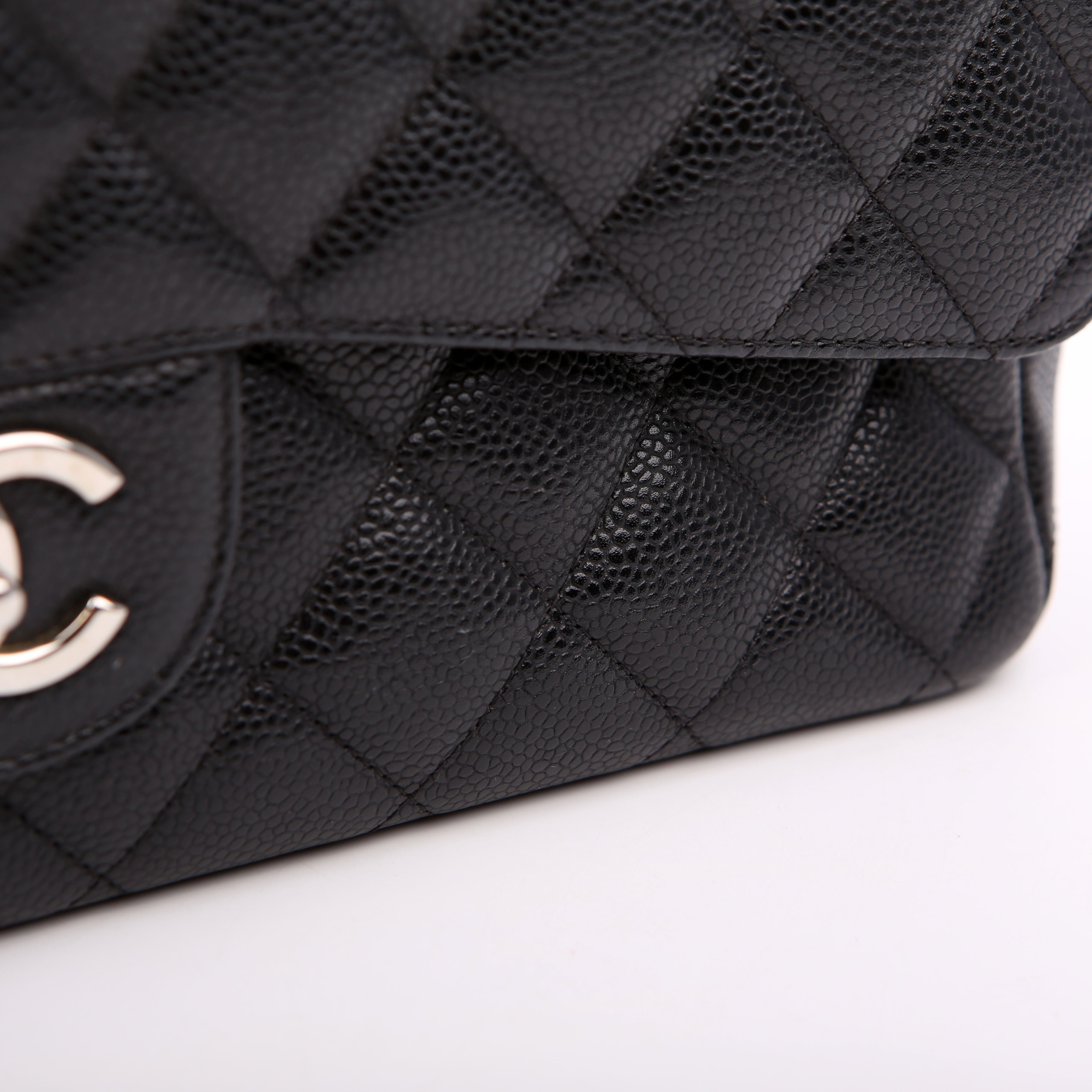 Classic Flap Maxi Caviar 15M Black