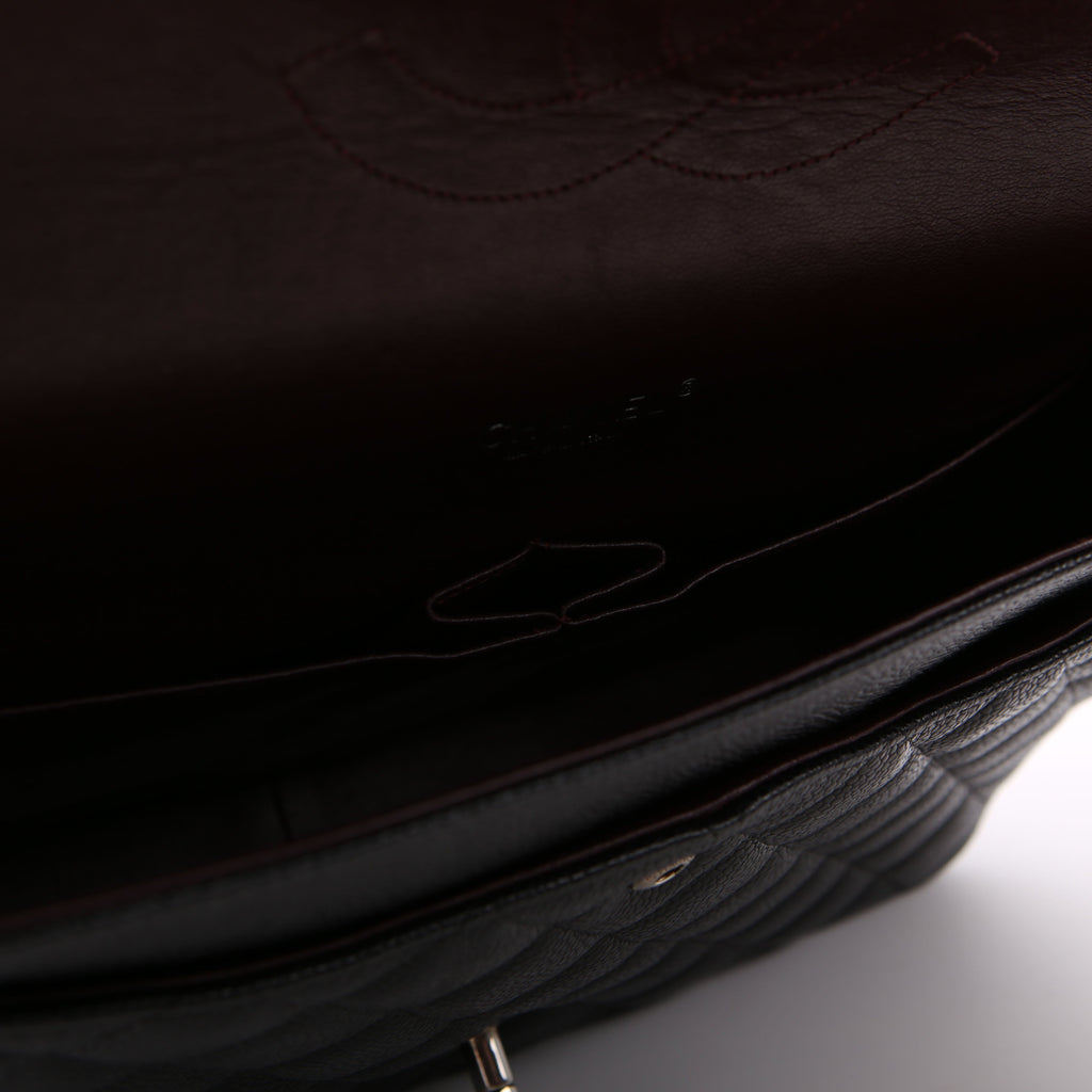 Classic Flap Maxi Caviar 15M Black