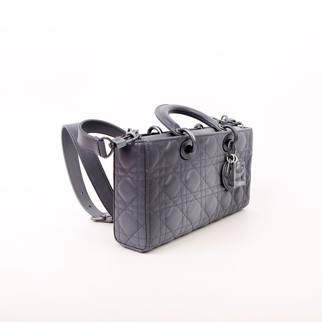Dior Lady D-Joy Medium Lambskin Blue