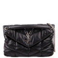 Puffer Quilted Small Lambskin 577476 Black