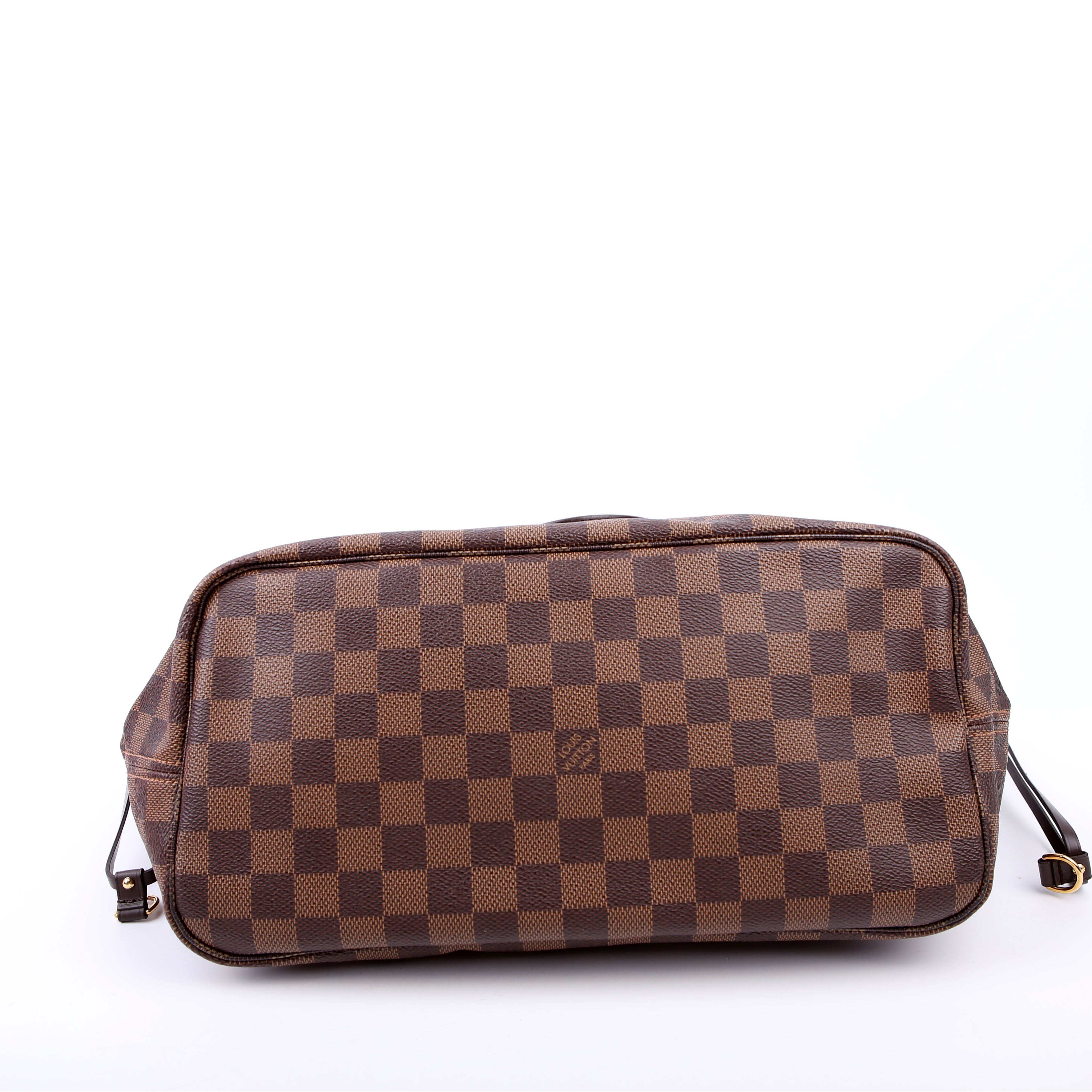 Neverfull with Wallet MM Damier Ebene