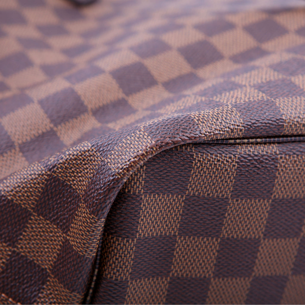 Neverfull with Wallet MM Damier Ebene