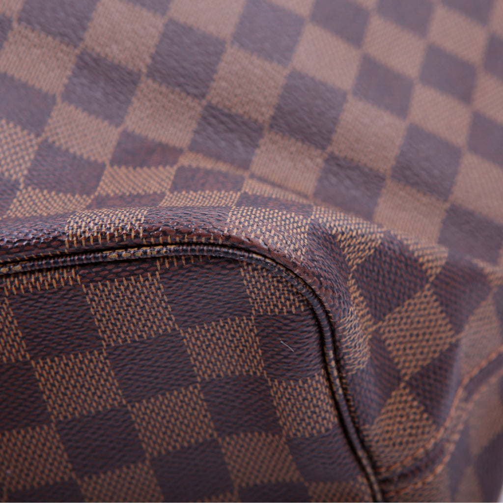 Neverfull with Wallet MM Damier Ebene