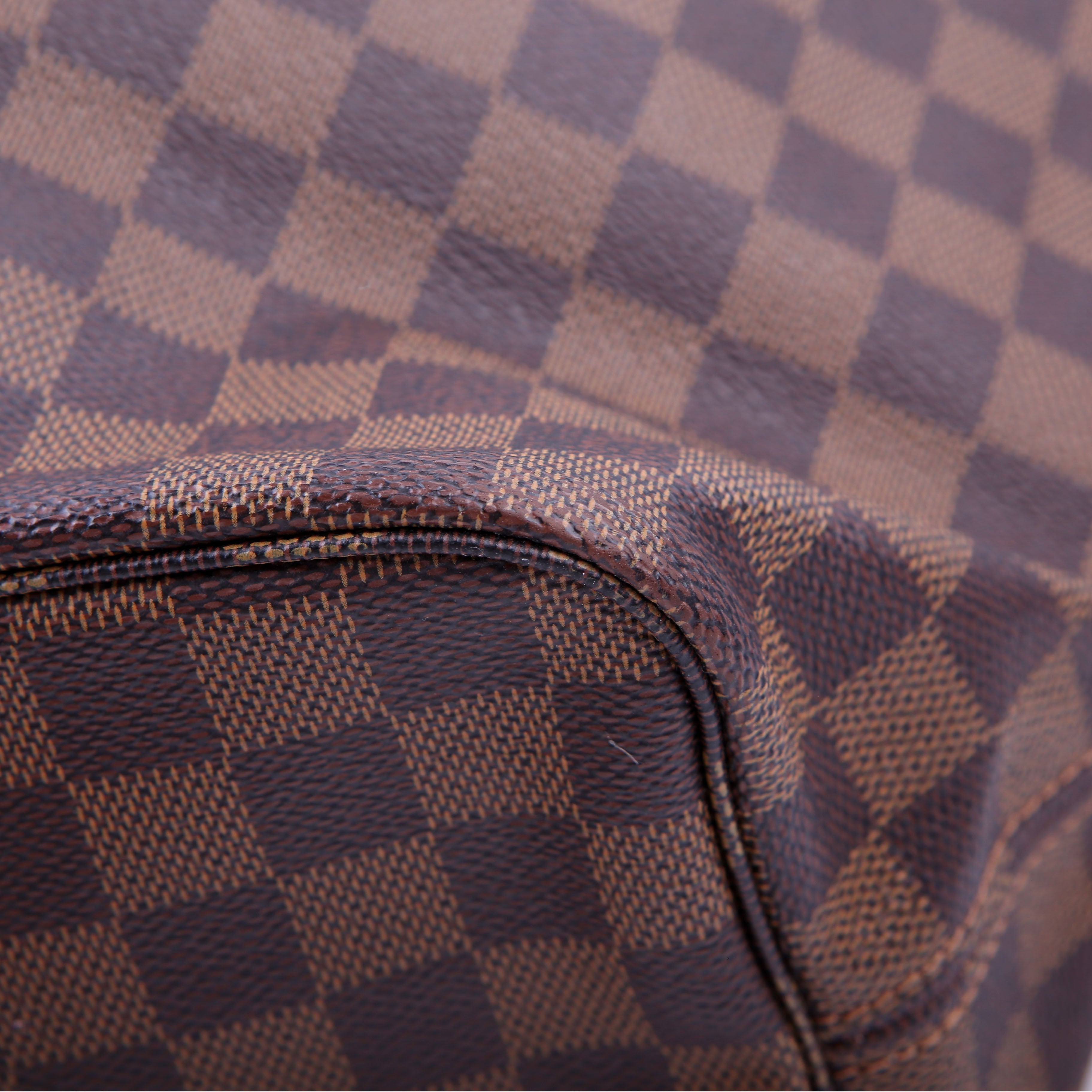 Neverfull with Wallet MM Damier Ebene