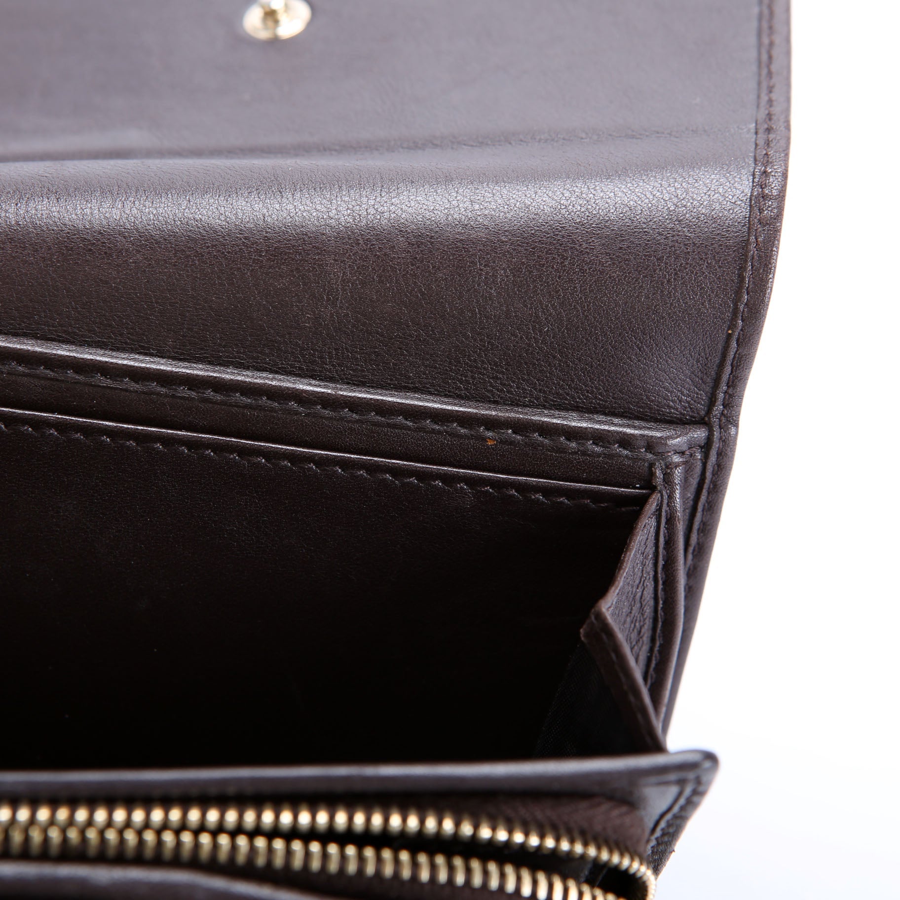 256935 GG Canvas Tri-Fold Compact Wallet