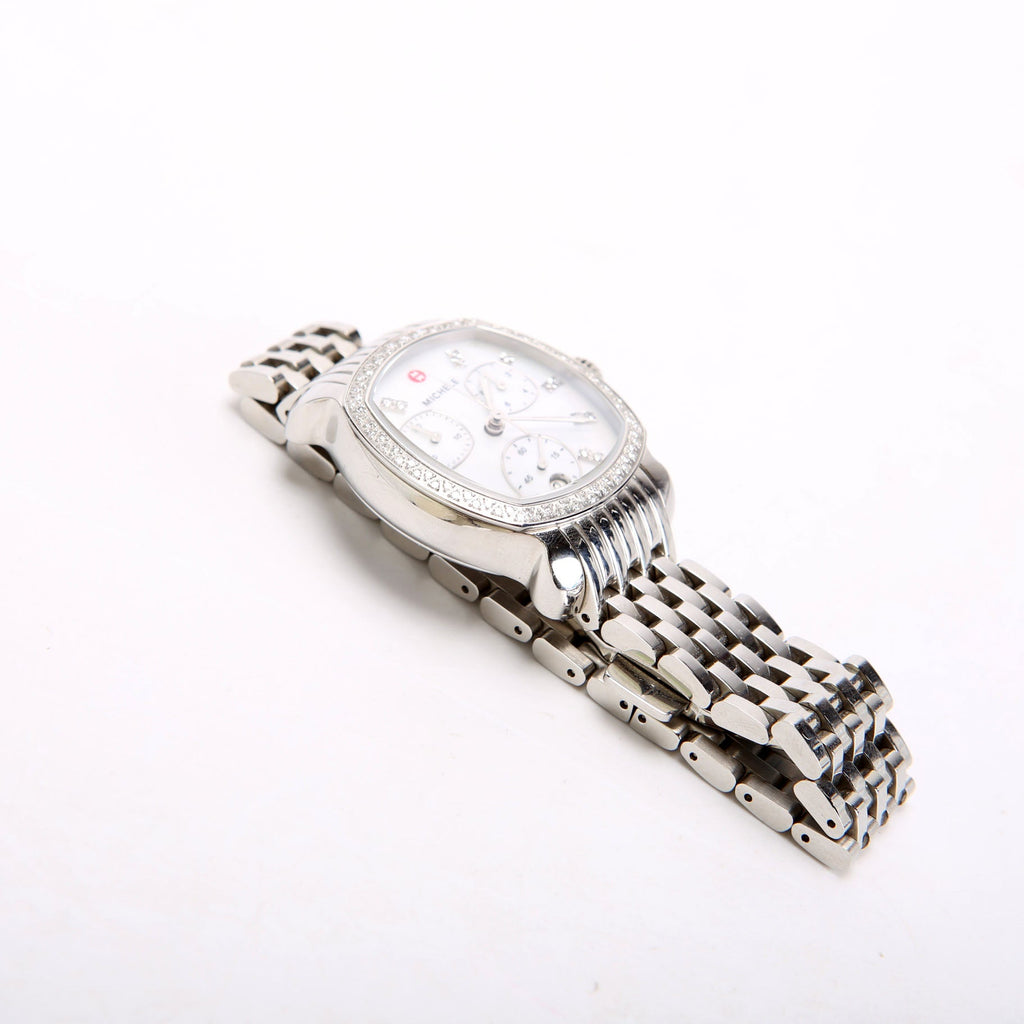 Lilou Mother Of Pearl Diamond Bezel